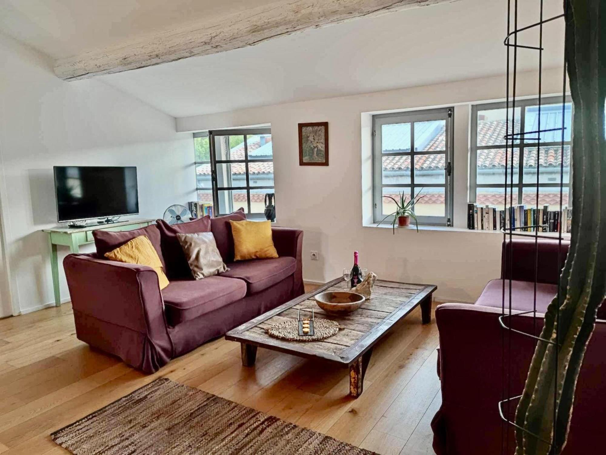 Loft Chic Verdun / Conciergeriedamecarcas Каркассон Экстерьер фото